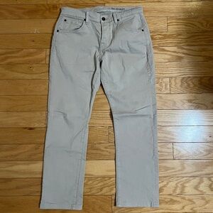 7 for all mankind The Straight Light Khaki Pants, 32